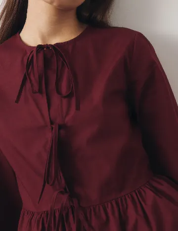 Bluza Reserved, visiniu