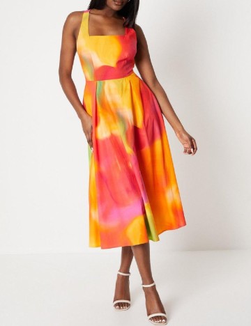Rochie medie Coast, mix culori