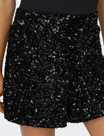 Pantaloni scurti Only, negru