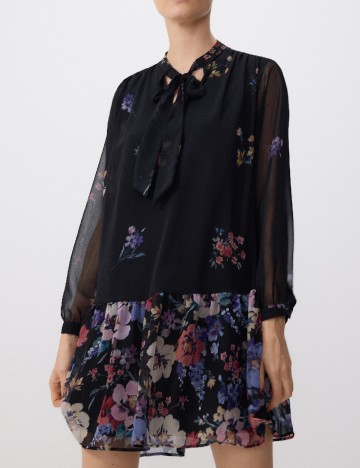 Rochie scurta Reserved, negru