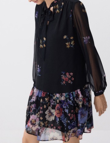 Rochie scurta Reserved, negru
