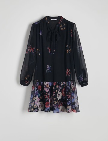 Rochie scurta Reserved, negru