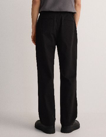 Pantaloni Reserved, negru