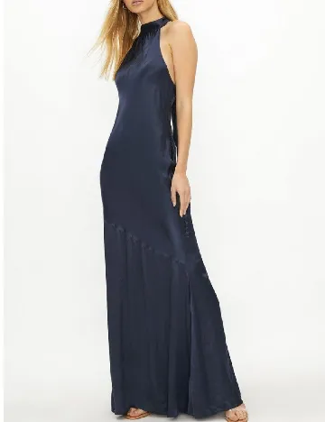Rochie lunga Coast, bleumarin inchis