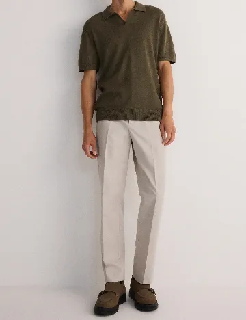 Pantaloni Reserved, bej
