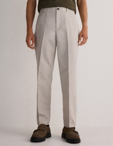 Pantaloni Reserved, bej