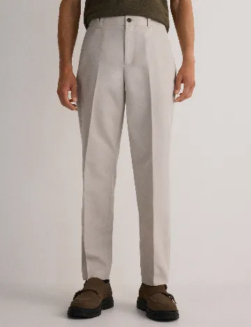 Pantaloni Reserved, bej
