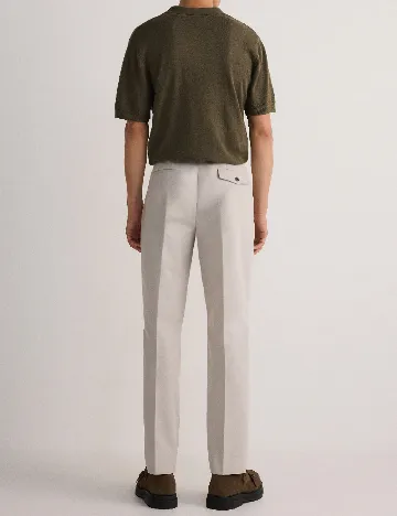 Pantaloni Reserved, bej