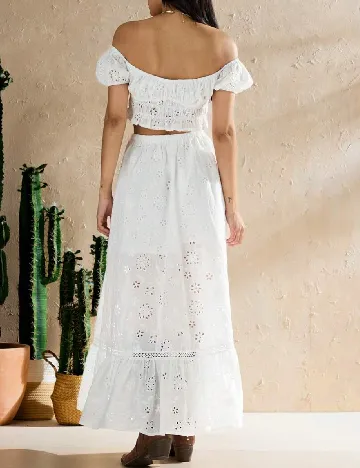 Compleu Forever 21, alb
