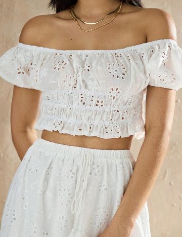 Compleu Forever 21, alb