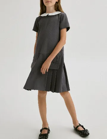 Rochie Reserved, gri