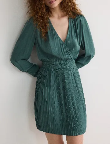 Rochie scurta Reserved, verde