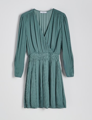 Rochie scurta Reserved, verde