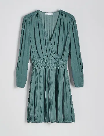Rochie scurta Reserved, verde