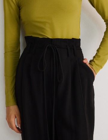 Pantaloni Reserved, negru
