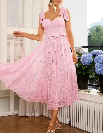 Rochie medie SHEIN, roz