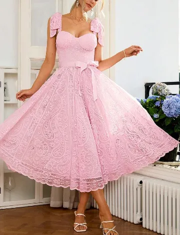 Rochie medie SHEIN, roz