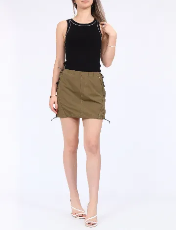 Fusta pantalon Kama, verde