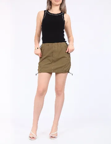 Fusta pantalon Kama, verde