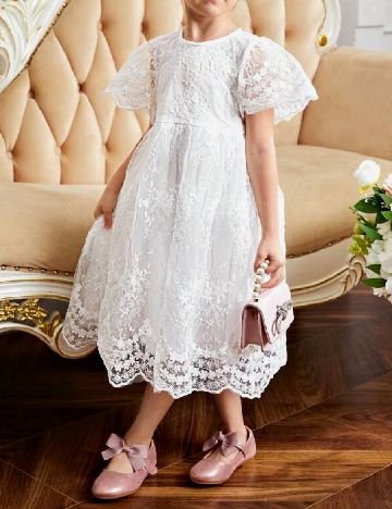 Rochie Shein Kids, alb
