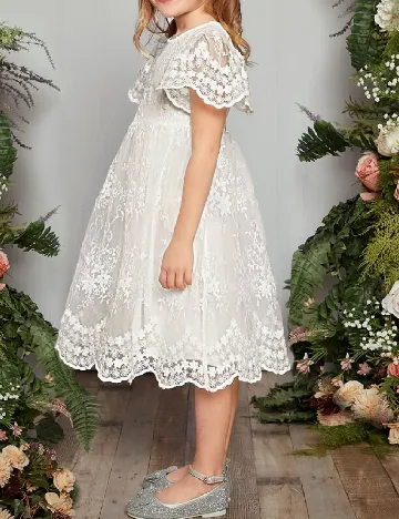 Rochie Shein Kids, alb
