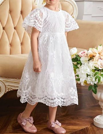 Rochie Shein Kids, alb
