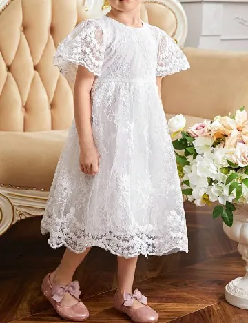 Rochie Shein Kids, alb