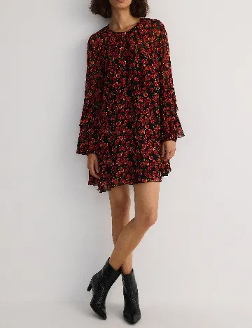 Rochie scurta Reserved, floral print