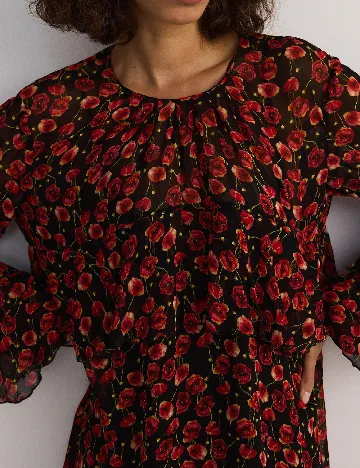 Rochie scurta Reserved, floral print