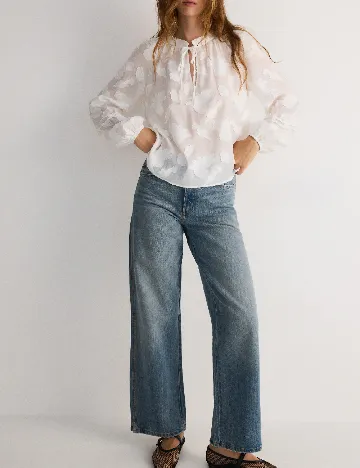 Bluza Reserved, alb