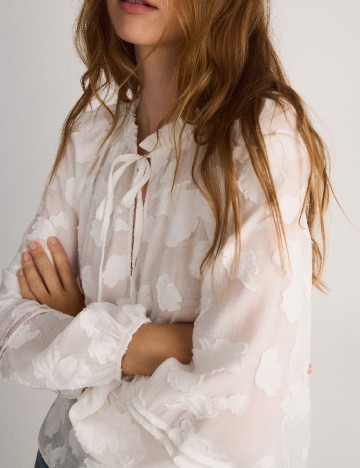 Bluza Reserved, alb