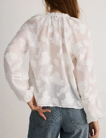 Bluza Reserved, alb