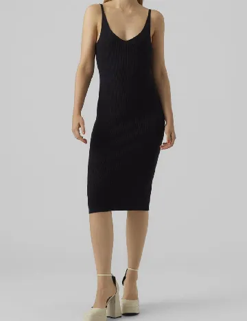 Rochie medie Vero Moda, negru
