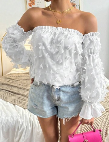 Bluza SHEIN, alb