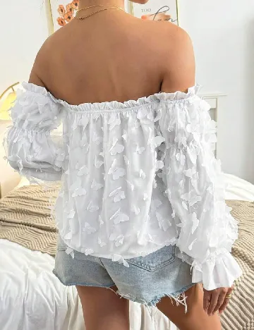 Bluza SHEIN, alb