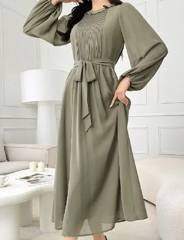Rochie lunga SHEIN, verde