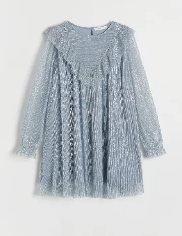 Rochie scurta Reserved, albastru