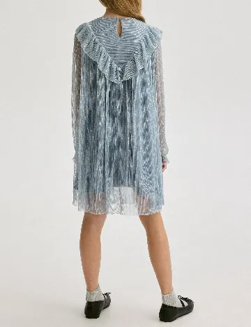 Rochie scurta Reserved, albastru