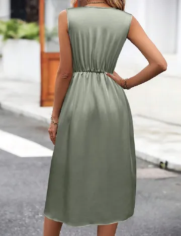 Rochie medie SHEIN, verde