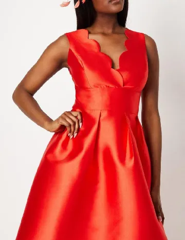 Rochie medie Coast, rosu
