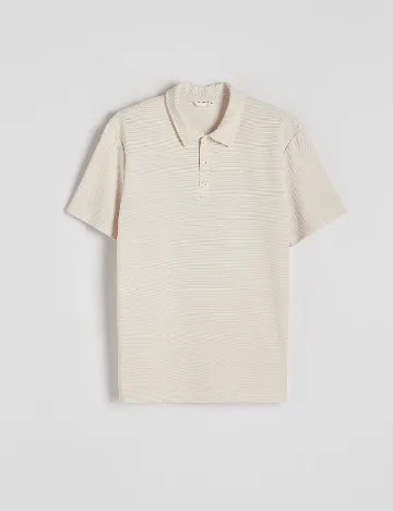 Tricou Reserved, crem