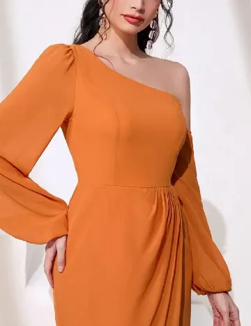 Rochie medie SHEIN, portocaliu