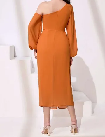 Rochie medie SHEIN, portocaliu
