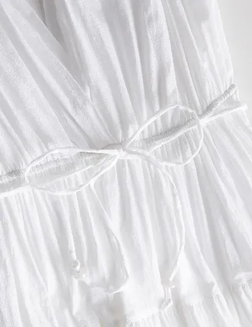Rochie medie Reserved, alb