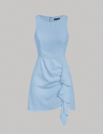 Rochie scurta SHEIN, albastru