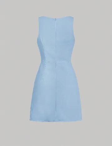 Rochie scurta SHEIN, albastru