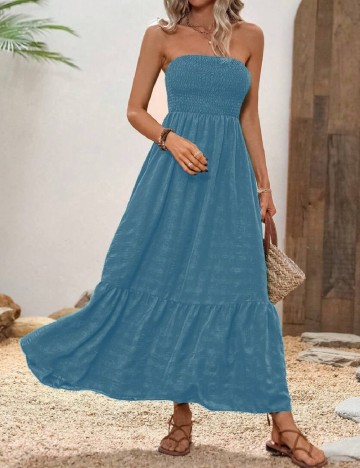 Rochie lunga SHEIN, albastru