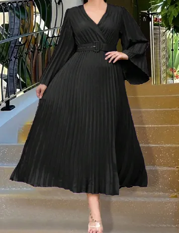 Rochie medie SHEIN CURVE, negru