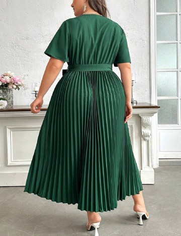 Rochie lunga SHEIN CURVE, verde