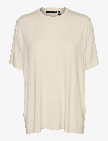 Tricou Vero Moda, crem